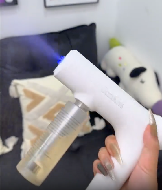 blue light sprayer with enzyme refills