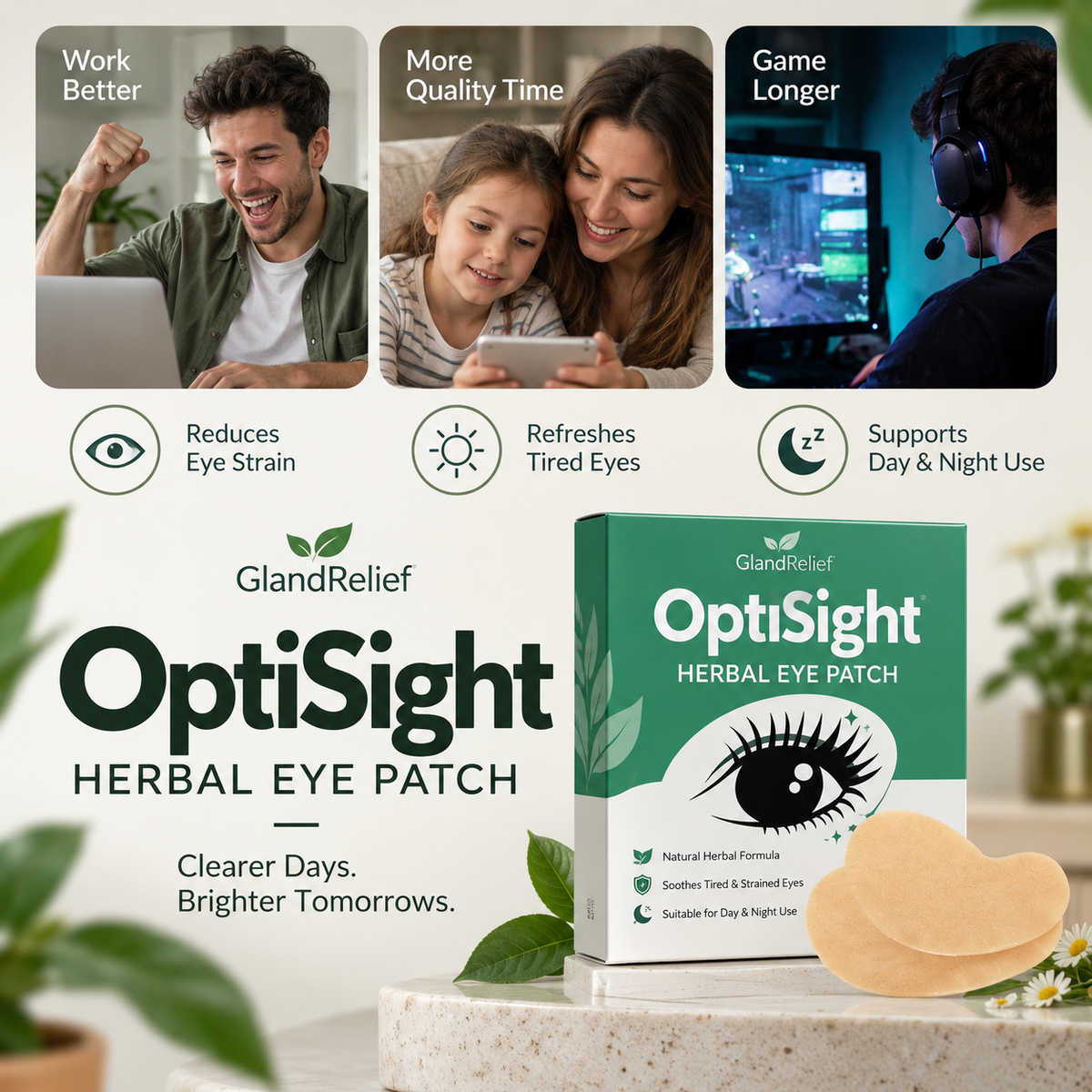 GlandRelief™ Eye Patches